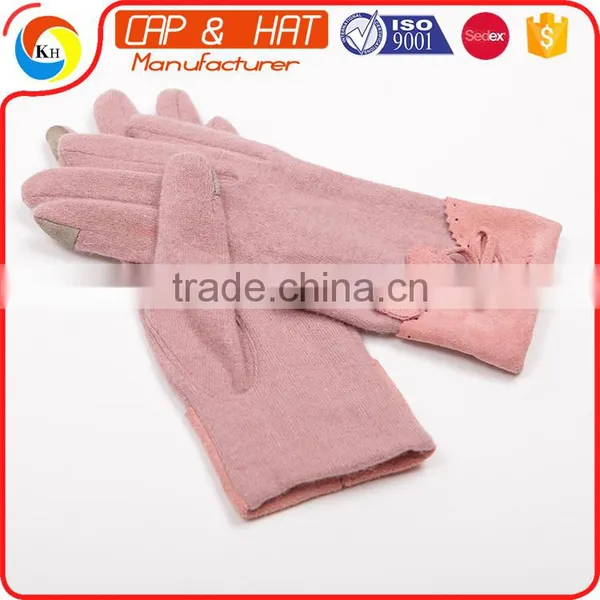 2015 Imprint Logo Magic Unisex Winter Knit Stretch Touch Screen Gloves,Screen Touch Gloves ----Top photo-5