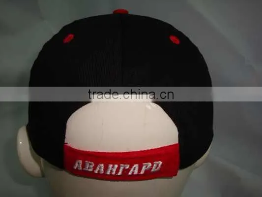 Brushed Fabric Baseball Hat and Cap With Big Embroidery LOGO on Brim photo-3