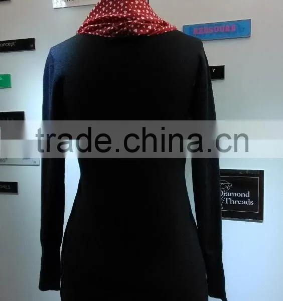 2014 Fashion Women Sweater With Collar photo-4