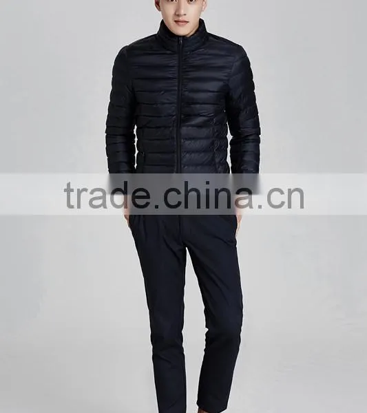 Ultra Thin Foldable Men Winter Duck Down Jacket photo-6