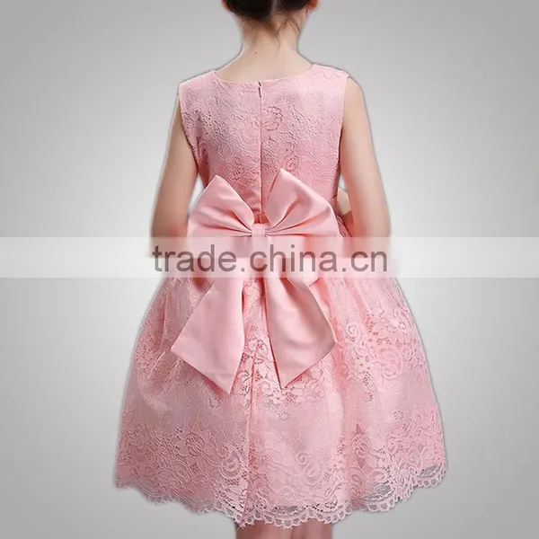 Young Ladies Fashion Design Classic Look Fashion Kid Party Wear Dress For Girl photo-3