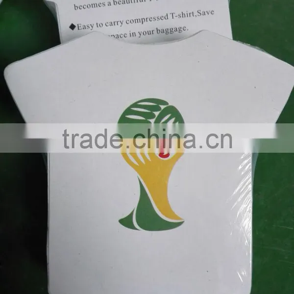 Factory Custom Compressed t Shirt Which Very Convience for Carry Trade go Out photo-5