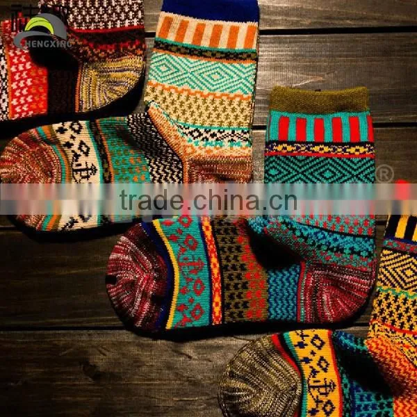 Winter Warm Ankle Cotton Colorful Man Cotton Socks photo-4