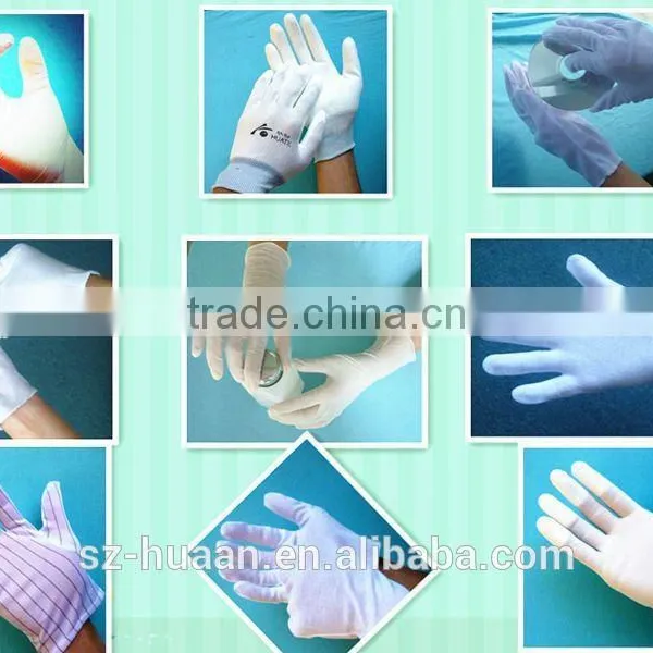 High Quality Canvas Working Gloves With PVC Dots photo-3