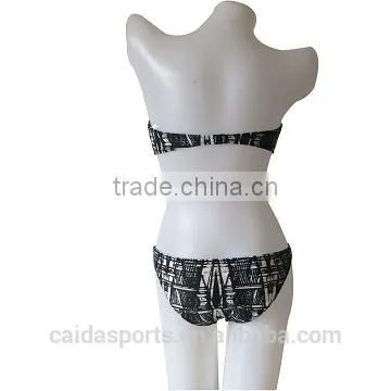 Top Quality New Arrival Awesome Hot Black Women Bikini Push up Swimwear photo-2