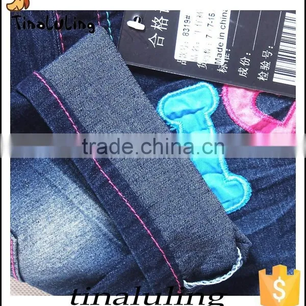 New Girls Denim Jeans Children Hello Kitty Short Jeans Children Clothing photo-4