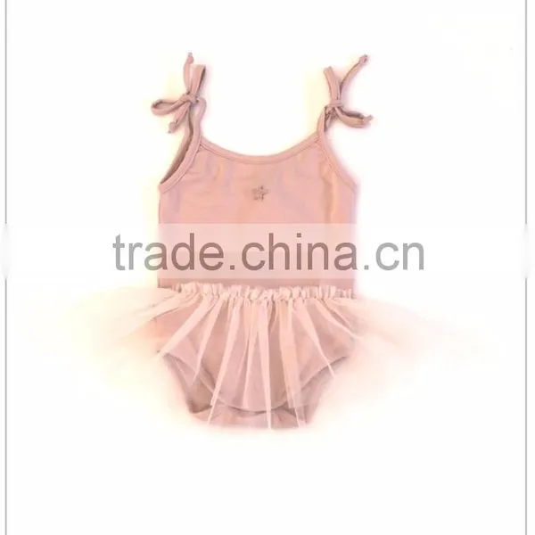 Wholesale High Quality Little Baby Cute Swimsuit Girls Summer Ruffle Child Cotton Swimwear photo-2
