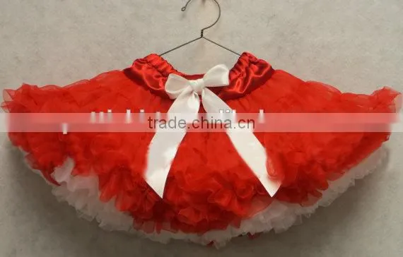 Christmas Baby Party TuTu Skirts Girls Puffy Tulle Pettiskirts photo-4