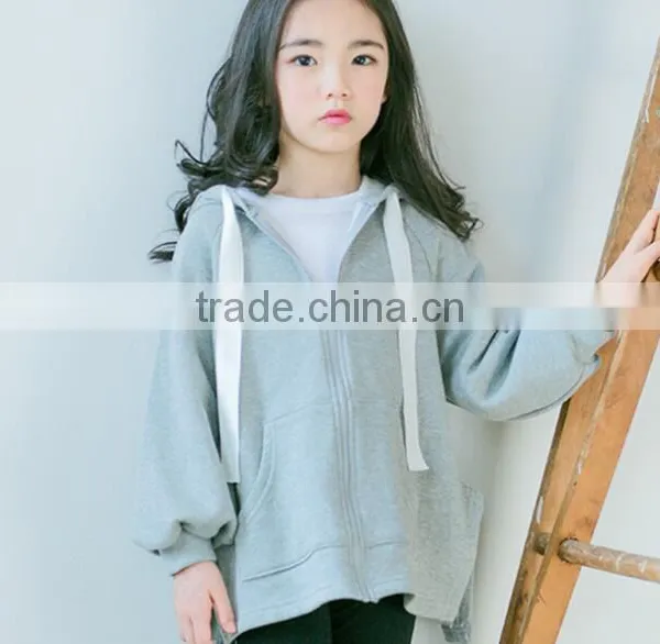 Zm35784a High Quality Children Clothing Wholesale Children Girls Hoodies Jacket photo-3