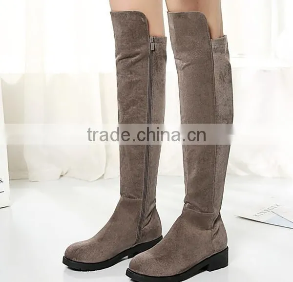Zm35773a Wholesale Women Snow High Heel Rubber Boots Shoes photo-6