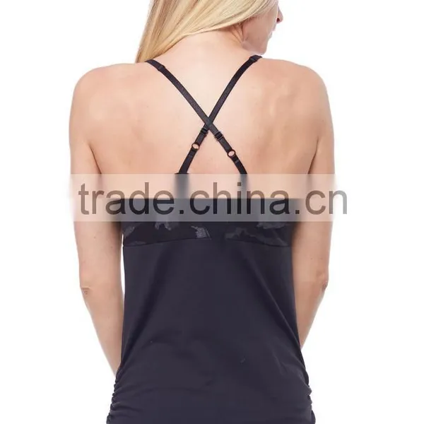 Wholesale Quick Dry Cheap Price 100 Polyester Tank Tops photo-2