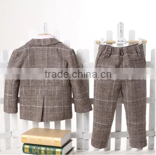 New Style Fashion Wholesaler Factory Price 3-pieces Boy Suit photo-3