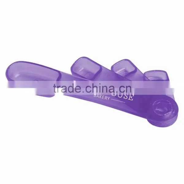 USA Made Measuring Spoons - Available in 1/4, 1/2, 1 Tsp and 1 Tbsp Sizes, Features Swivel-out Design and Comes With Your Logo photo-4