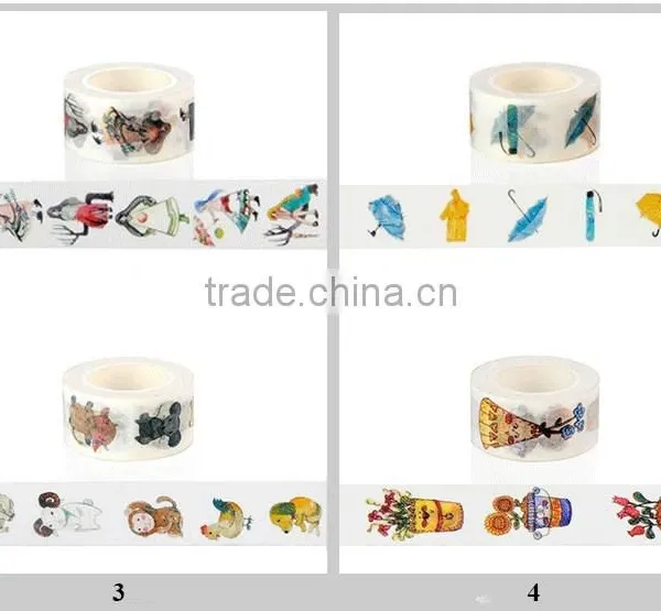 12 Patters Japan Washi Tape 2cm*10m Decorative Paper Tape photo-4