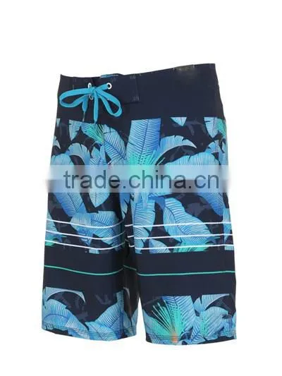 2017custom Latest Style Mens Swim Shorts Fabric Beach Shorts for Sale photo-2