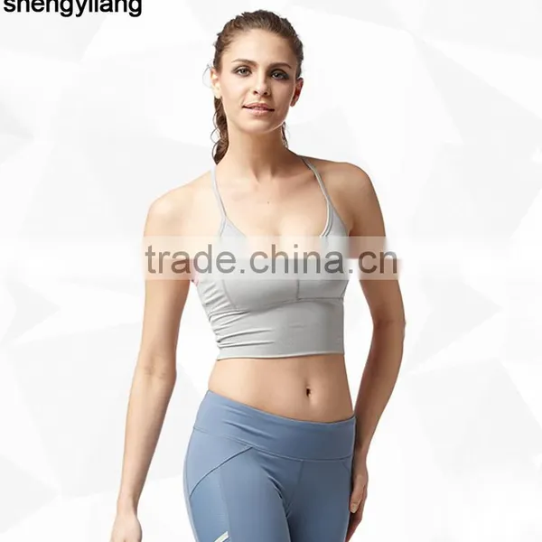 Custom Slim Blazer Workout Clothes Yoga Clothes Yoga Vest Female Guangzhou Manufacturers photo-2