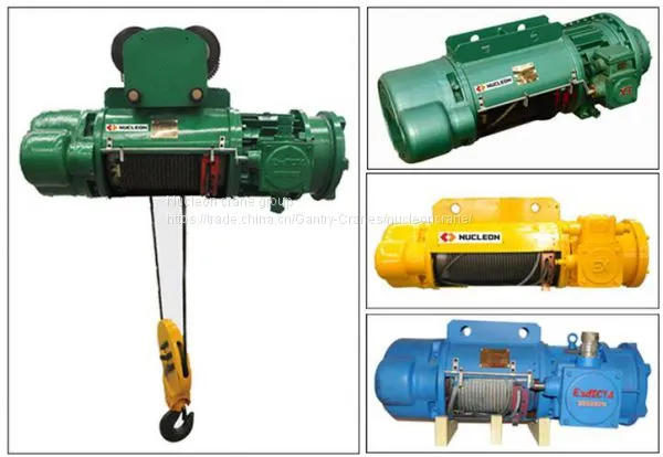 Top Quality HB Wire Rope Electric Hoist Explosion Proof International Certificated photo-5