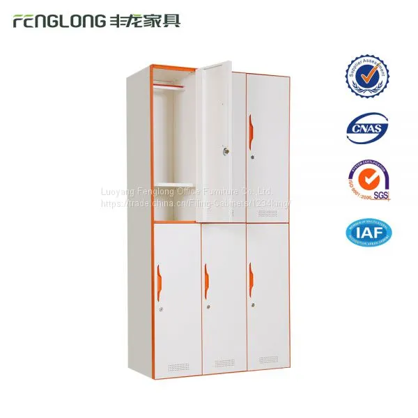 Modern New Design 6 Door High Grade Godrej Lockers for Storage Clothes Office Locker photo-3