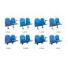 Luxe Stadium Chair Arena Seating Sports Seating Football Games Seating Auditorium Seating photo-2
