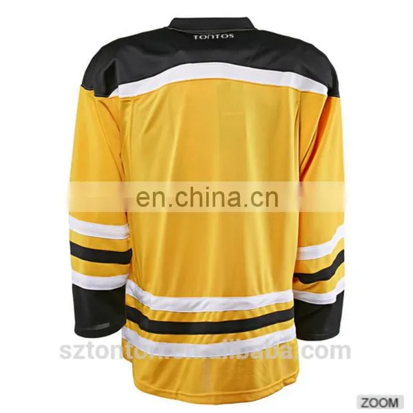 Custom Wholesale Sublimation Blank Ice Hockey Jerseys photo-4
