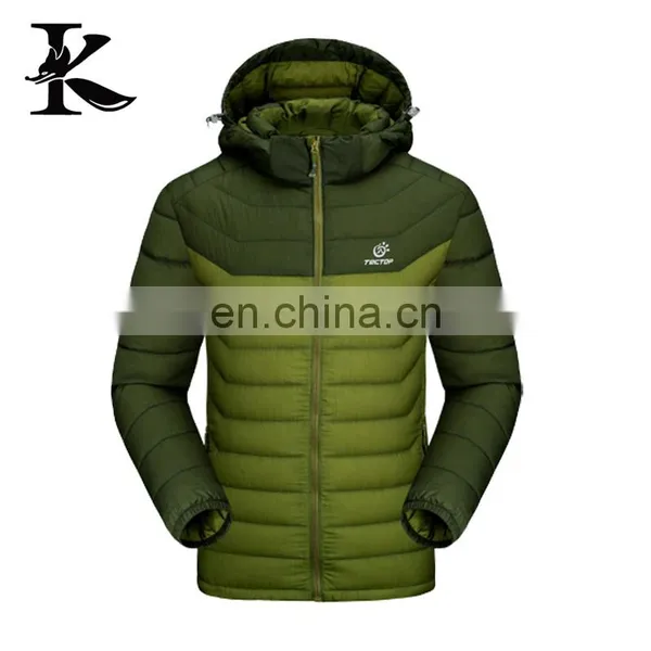 Mens Quilted Jacket Ultra Light Down Jacket for Winter photo-3