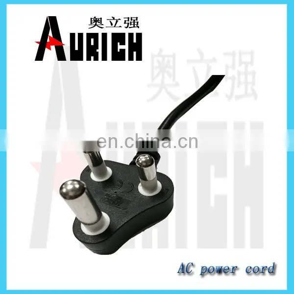 South Africa Plug Insert Power Extension Indian Standard Plug Power Cable photo-4