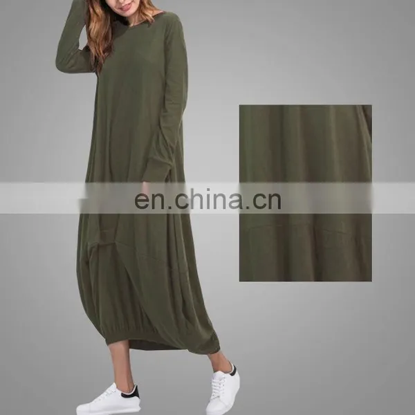 High Quality Muslim Kebaya 2017 Dubai Abaya Cotton Material Women Every Long Dress photo-5