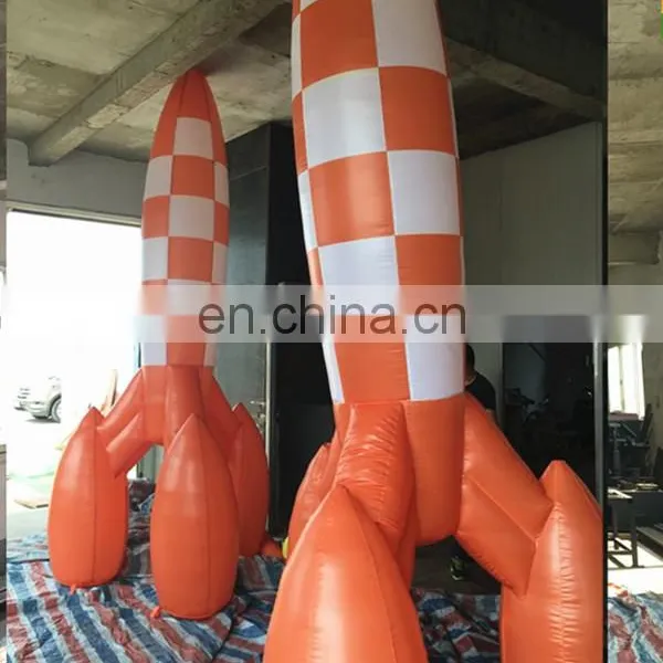 Beautiful Inflate Rocket Balloon/inflatable Rocket Replicas photo-3