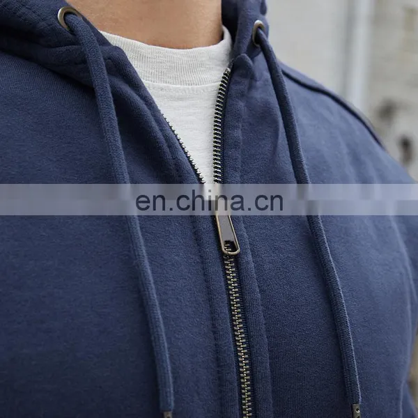 Japanese Cotton Private Label High Quality Dri Fit Hoodies for Men photo-4