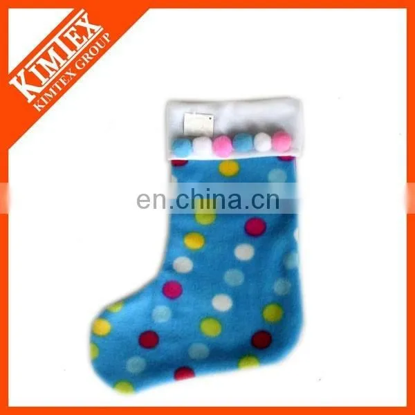 2015 New Style Plush Red Christmas Stocking photo-2
