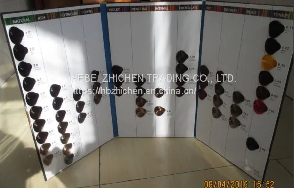Customized Hair Dye Catalogue Manufacture photo-3