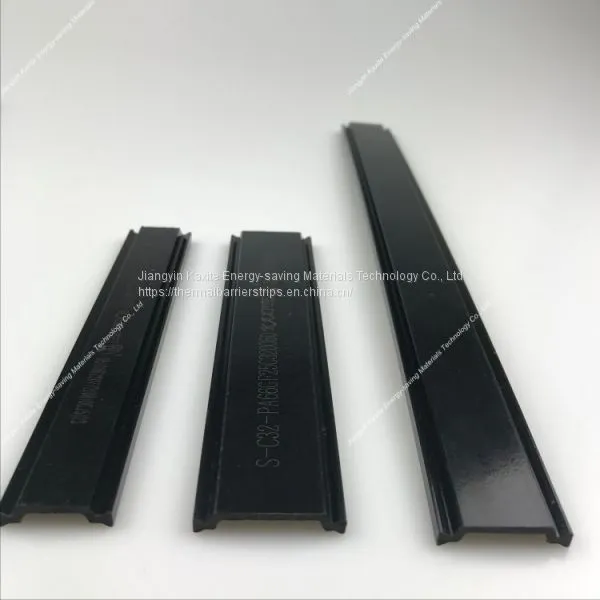 Custom Special Shapes Thermal Insulation Strip For Aluminum Parts
