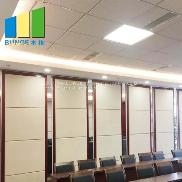 Acoustic Sliding Track Restaurant Movable Wall Partitions photo-3