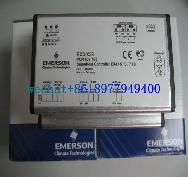 EMERSON Superheat Controllers Series EC3-X32 / EC3-X33