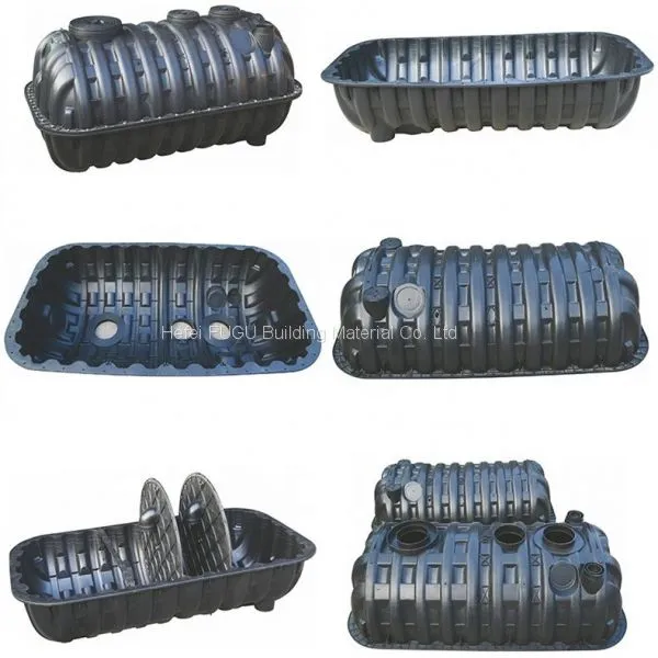 Three Chambers HDEP Bio Underground 0.6-2.5 CBM PE+PP Septic Tank for Water Treating System photo-3