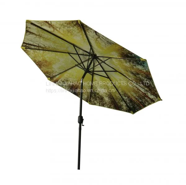 270-8 Market Umbrella With Color Printing photo-2
