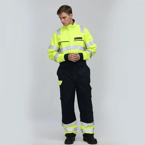 High Visibility High Temperature Fire Resistant Protective Clothing Supplier photo-3
