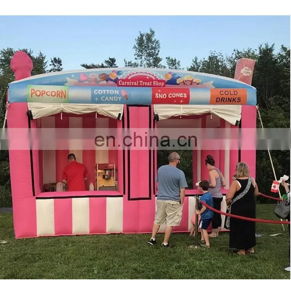 Outdoor Portable Carnival Treat Shop Customized Inflatable Fun Food Booth For Sale photo-2