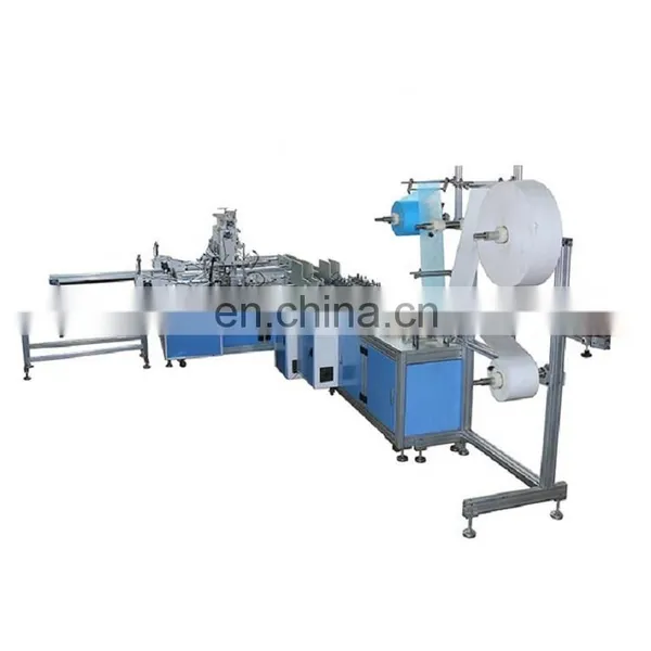 Full Automated 1+1 7 Servo Non Woven Disposable Earloop Mask Making Machine High Speed Face Mask Making Machine photo-2