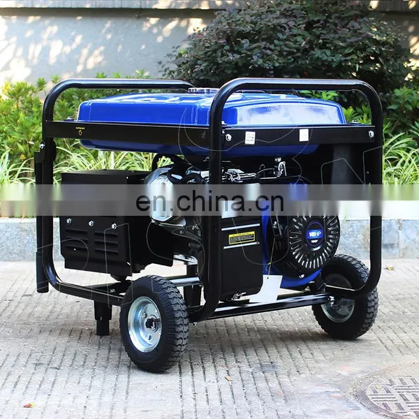 BISON CHINA 6000w Generator Electric Portable Petrol Self Start Generator Air Cooled 7.5 Kva Generator photo-2