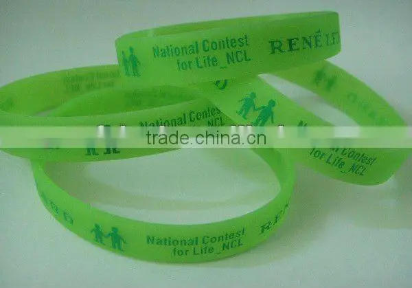 2016 Hottest Sale Glowing Jelly Silicon Bracelet photo-5