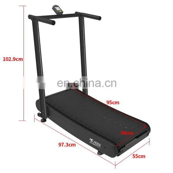 Walking Treadmill no Electric Foldable Handle Home Fitness Home Curved Treadmill Low Price Easy to Move Save Sapce Treadmill photo-5