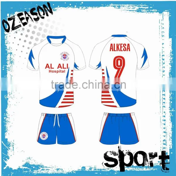 Imported Wholesale Price White Rugby Football Jersey Supplier's Choice photo-5