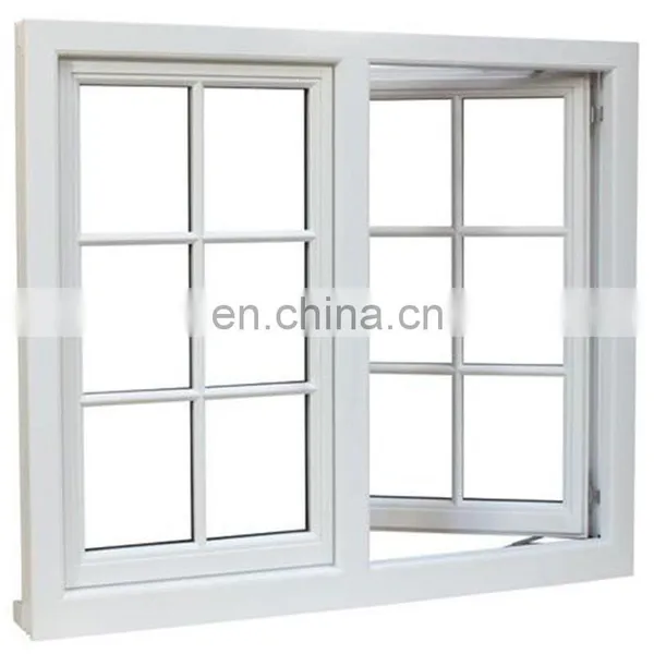 Australian Standard High Quality White Tempered Glass Aluminum Window photo-4