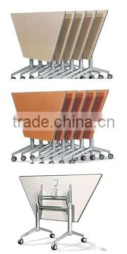 Modern Training Room Office Table With Castor HD04A2-L photo-2