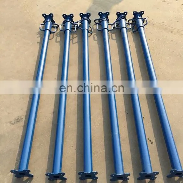 Galvanized Adjustable Steel Props Jack Construction Scaffolding Adjustable Height Acro Jacks for Sale