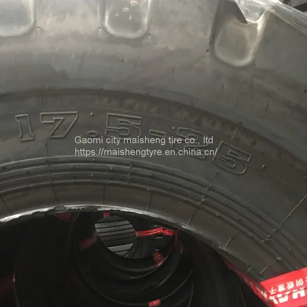Forklift Pneumatic Tire Loader Outer Tire Inner Tire Three Bags of Thickened Engineering Tire 17.5-25 photo-2