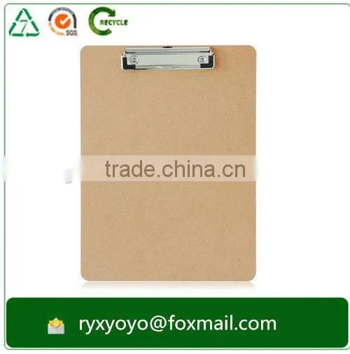Chape Factory Price MDF Medical Nursing Clipboard With Stainless Steel Wire Clip photo-4