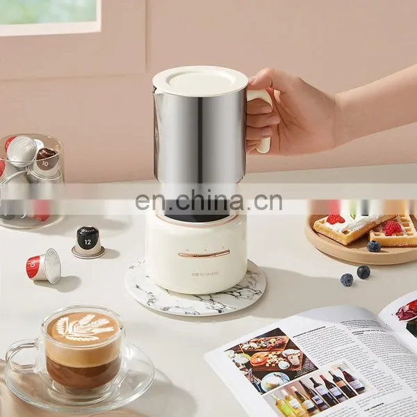 XIAOMI SCISHARE Milk Foaming Steamer DIY Making Latte Cappuccino Hot and Cold Electric Milk Frother photo-2