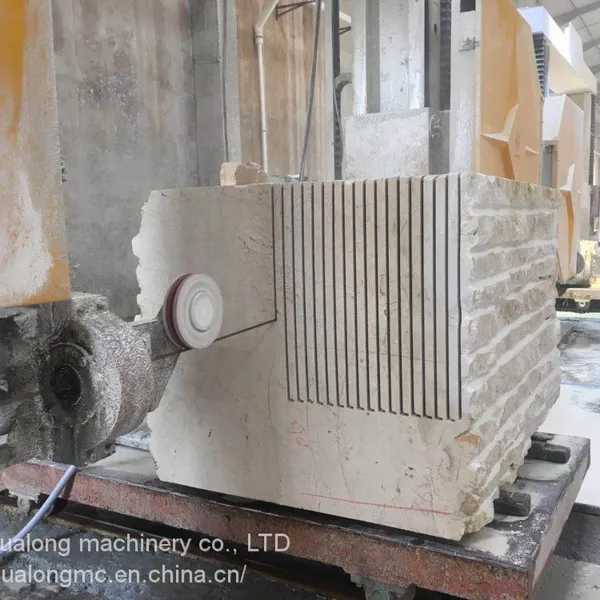 Hualong Machinery HLSJ-2000 5 Axis CNC Bridge Single Mono Wire Saw Stone Cutting Machine for Granite Marble Shaping photo-5